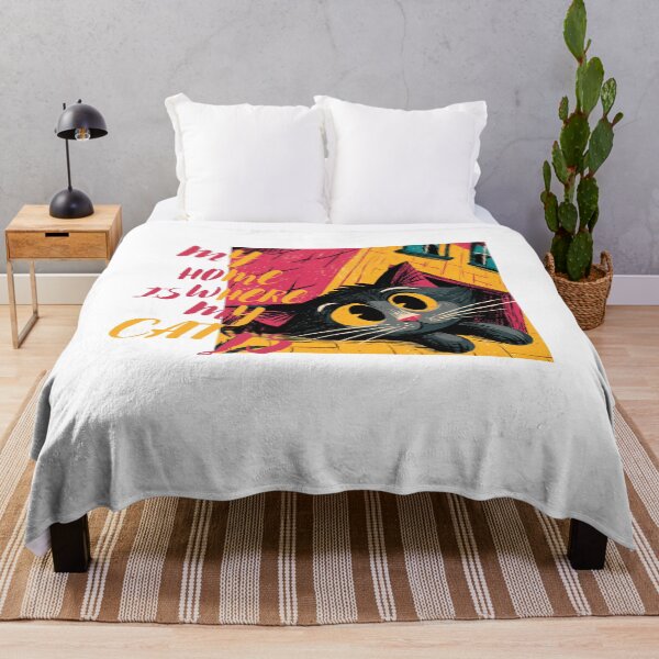 Item preview, My Home Is Where My Cat Is.  designed and sold by OutOfTheBubble.