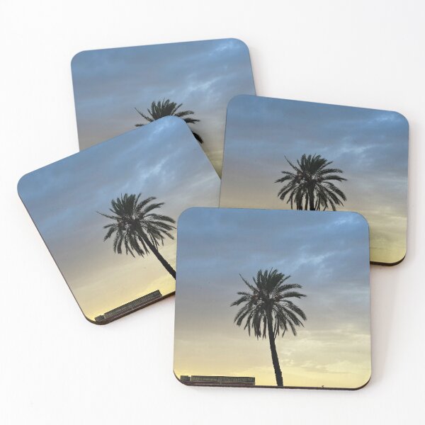 Item preview, Golden Sunset Palm – Tropical Sky After the Storm designed and sold by Dzakooob.