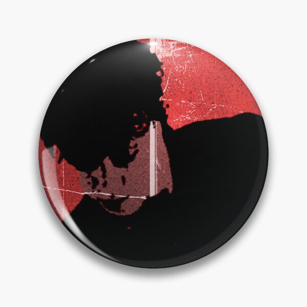 Item preview, Red Sun Grunge Silhouette Poster designed and sold by Beans' Art Studio.