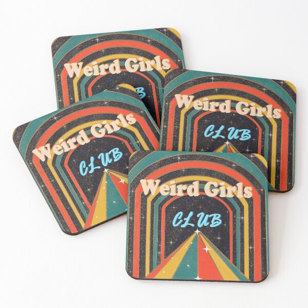 Item preview, Weird Girls Club Retro 70s Psychedelic Space Art designed and sold by Pop & Punch.