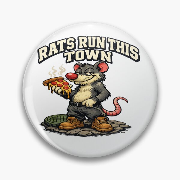 Item preview, City Rat Pizza King designed and sold by Dresut.