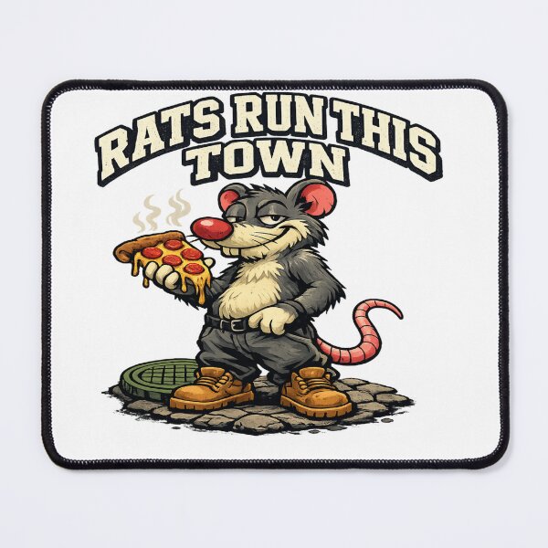 Item preview, City Rat Pizza King designed and sold by Dresut.