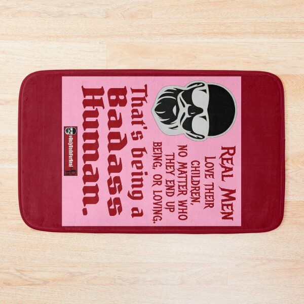 Item preview, Badass Human Love their Children (Pink) *More Colors Available in Collection designed and sold by OnlyDadsForReal.