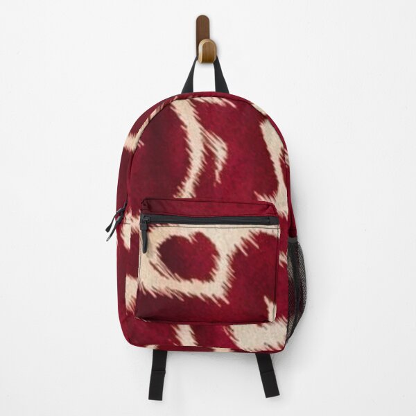 Item preview, Abstract Red and Cream White Pattern designed and sold by ZedColors.