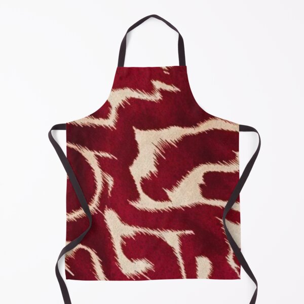 Item preview, Abstract Red and Cream White Pattern designed and sold by ZedColors.