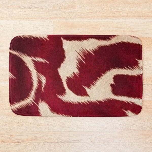 Item preview, Abstract Red and  Cream White Pattern designed and sold by ZedColors.