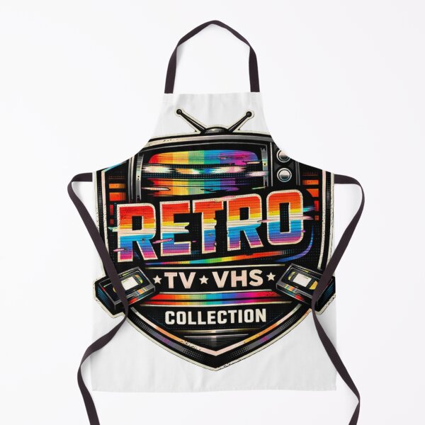 Item preview, Retro TV VHS Collection – Glitch Badge Emblem designed and sold by AstraDrip Studio.