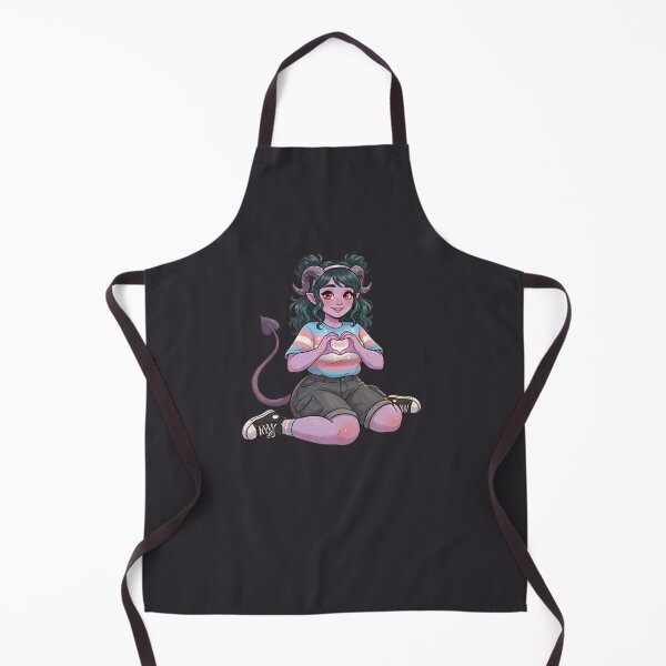 Item preview, Trans Pride Tiefling RPG Sticker designed and sold by AestheticRPG .