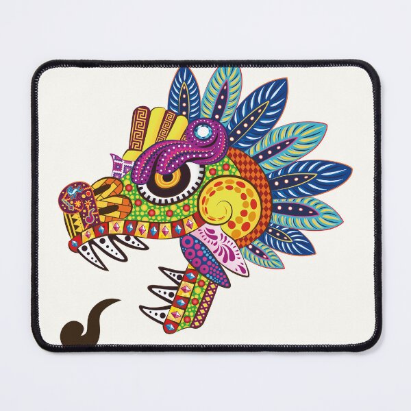 Item preview, Quetzalcoatl Feathered Serpent Art designed and sold by danielrospad.