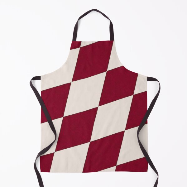 Item preview, Red and White Checker Pattern designed and sold by ZedColors.