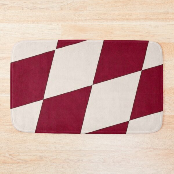 Item preview, Red and White Checker Pattern designed and sold by ZedColors.