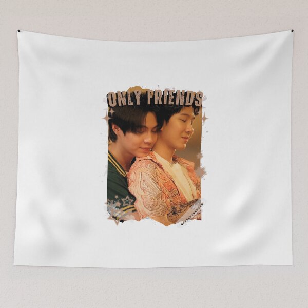 Item preview, Only Friends Thai BL Drama Thailand Boys Love Aesthetic designed and sold by HELL0WBELLO.