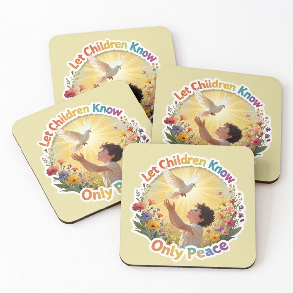 Item preview, children for peace designed and sold by GoGreenlove.