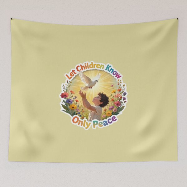 Item preview, children for peace designed and sold by GoGreenlove.
