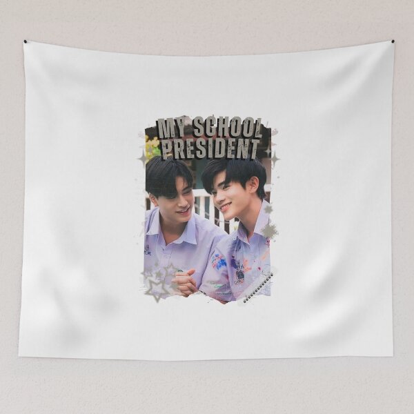 Item preview, My School President Modern Thai BL Drama Thailand Boys Love Aesthetic designed and sold by HELL0WBELLO.