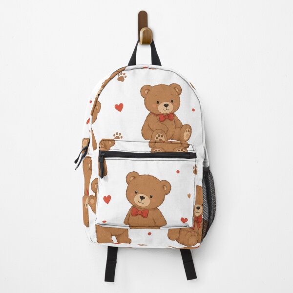 Item preview, Cute Teddy Bear Pattern – Adorable Bear Seamless Design designed and sold by Seculinator.