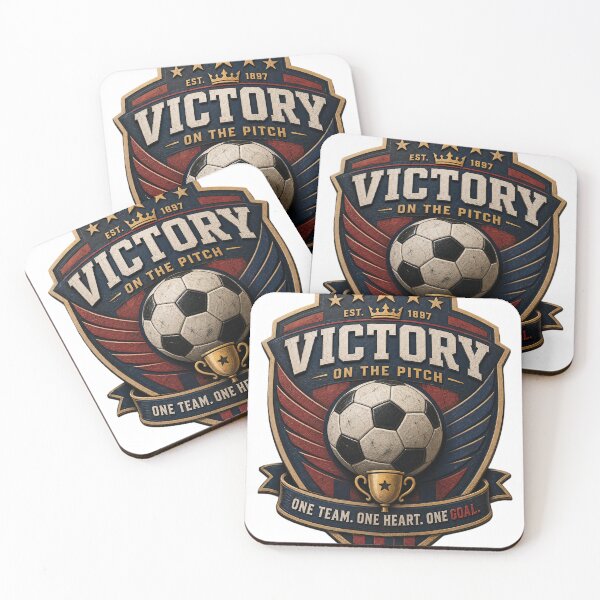 Item preview, Iconic Match Spirit — Dynamic Soccer Vector Emblem Design designed and sold by Jandedan.