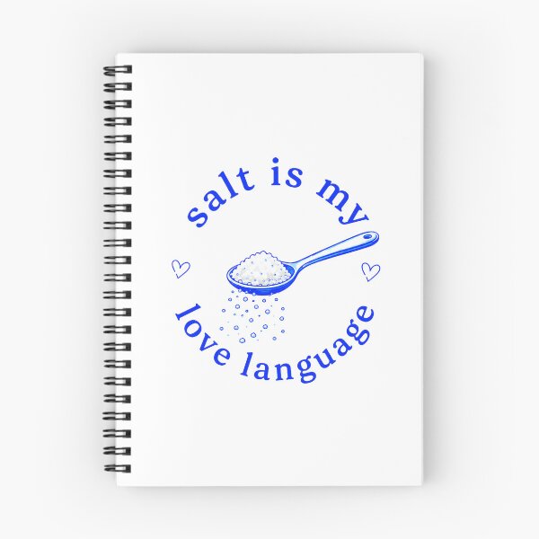 Item preview, Salt Is My Love Language – Minimalist Foodie Typography Design designed and sold by Verycutethings.