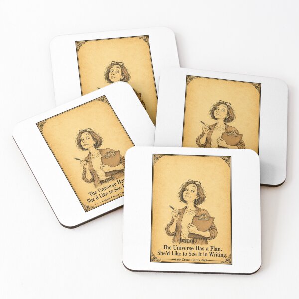 Item preview, Crone Cards — The Universe Has a Plan. She'd Like to See It in Writing. designed and sold by Kay Mhor Studio.