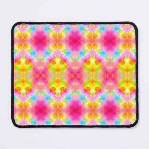 Item preview, Vibrant Watercolor Kaleidoscope Abstract Rainbow Pattern designed and sold by Sachie's Studio.