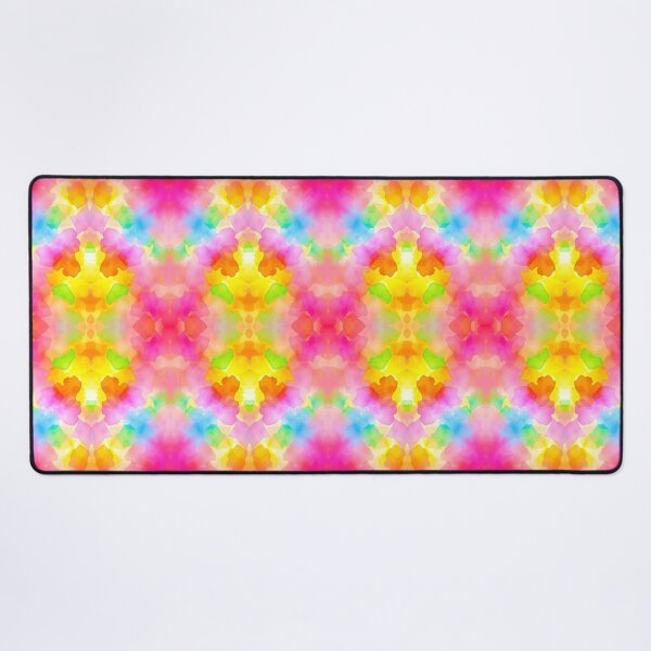 Item preview, Vibrant Watercolor Kaleidoscope Abstract Rainbow Pattern designed and sold by Sachie's Studio.