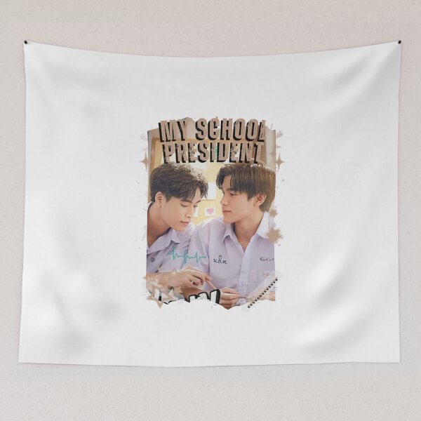 Item preview, My School President Modern Thai BL Drama Thailand Boys Love Aesthetic designed and sold by HELL0WBELLO.