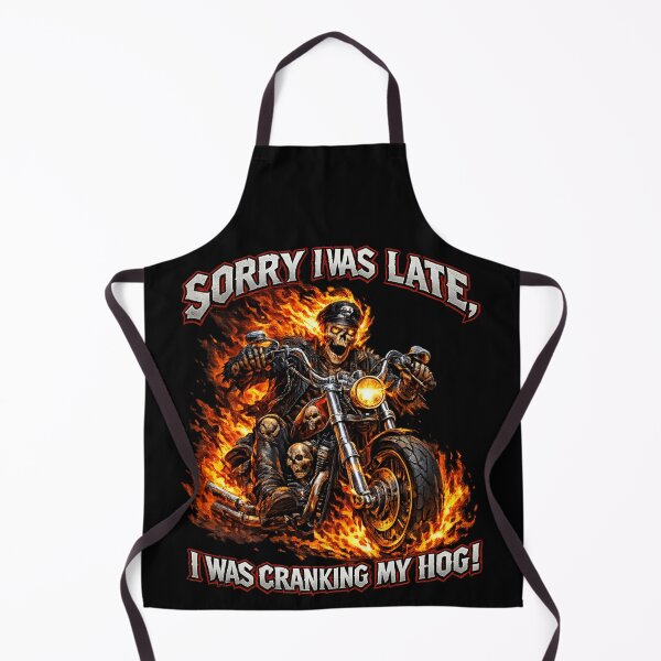 Item preview, Sorry I Was Late I Was Cranking My Hog Motorcycle Club designed and sold by super-think.