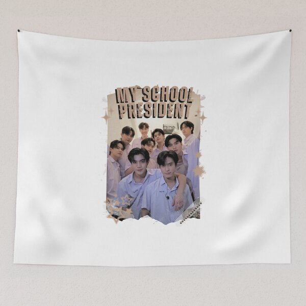 Item preview, My School President Modern Thai BL Drama Thailand Boys Love Aesthetic designed and sold by HELL0WBELLO.