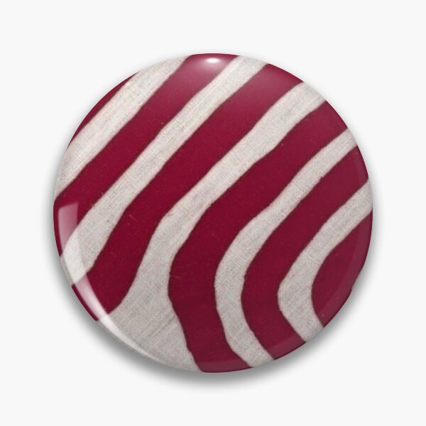 Item preview, Meandering Red and White Lines Pattern designed and sold by ZedColors.