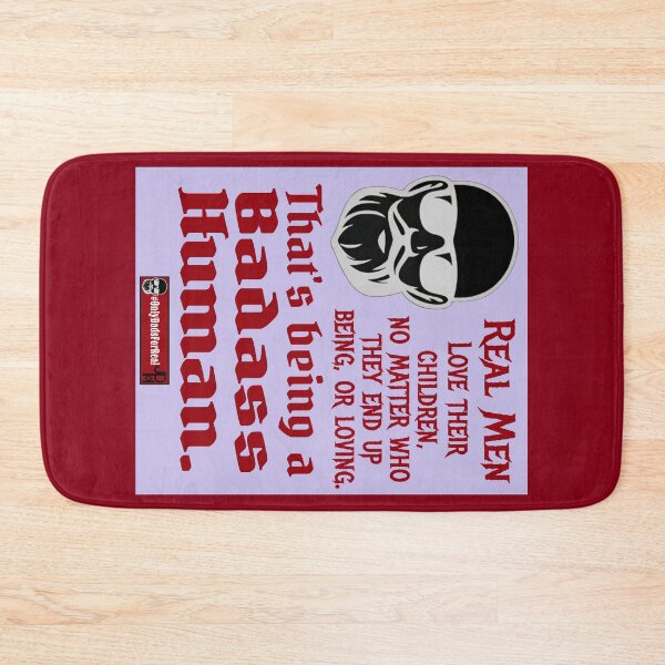 Item preview, Badass Human Love their Children (Purple) *More Colors Available in Collection designed and sold by OnlyDadsForReal.