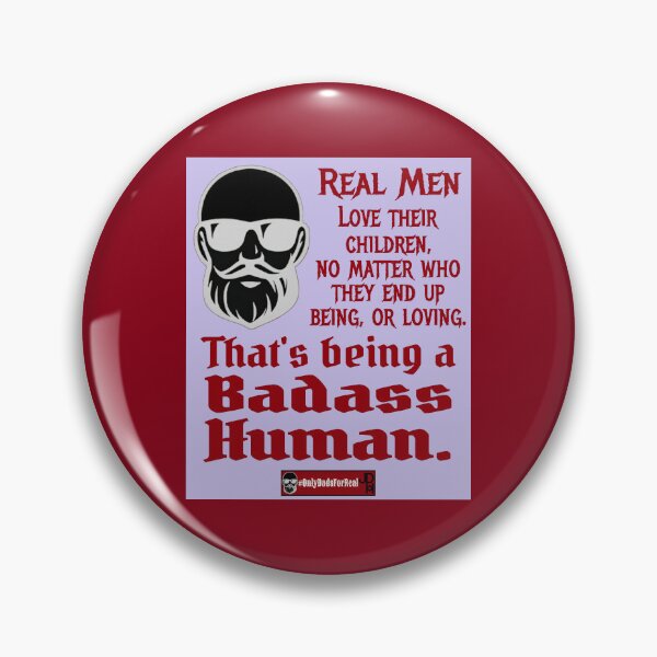 Item preview, Badass Human Love their Children (Purple) *More Colors Available in Collection designed and sold by OnlyDadsForReal.