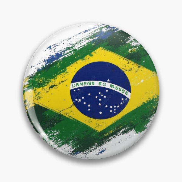 Item preview, Brazil Inspired Football Crest – Green and Gold Championship Badge designed and sold by aminesez22.