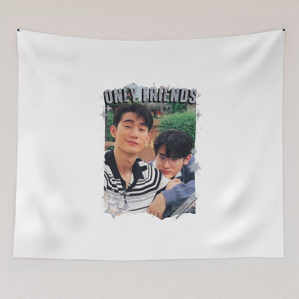 Item preview, Only Friends Thai BL Drama Thailand Boys Love Aesthetic designed and sold by HELL0WBELLO.