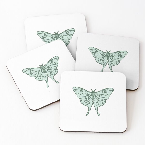Item preview, green goth moth designed and sold by FloFlo8468.