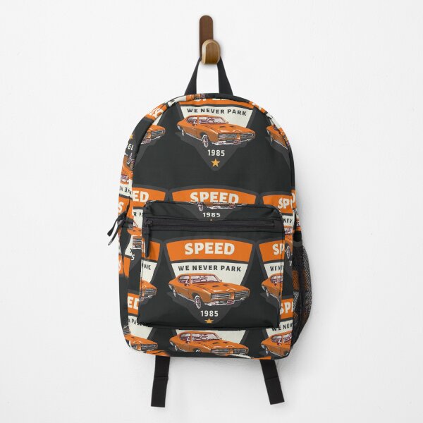 Item preview, Speed We Never Park – Retro Muscle Car Vintage Racing Design designed and sold by MedRoh.