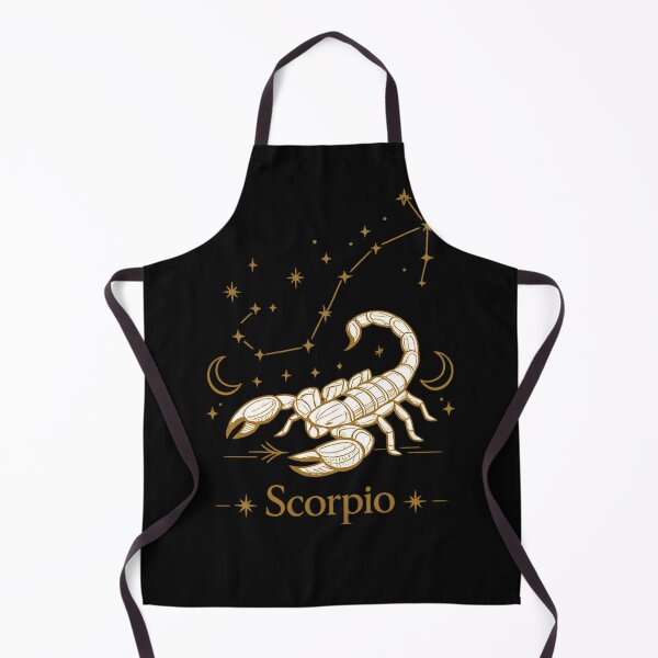 Item preview, Scorpio Zodiac Constellation Gold Line Art | Minimalist Scorpion Astrology Wall Art, T-Shirt & Sticker Design designed and sold by Emoji Emblems.