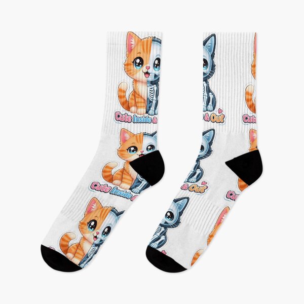 Item preview, Cute Inside & Out Veterinary Radiology Cat | Kawaii X-Ray Vet Gift designed and sold by Bettybee00.