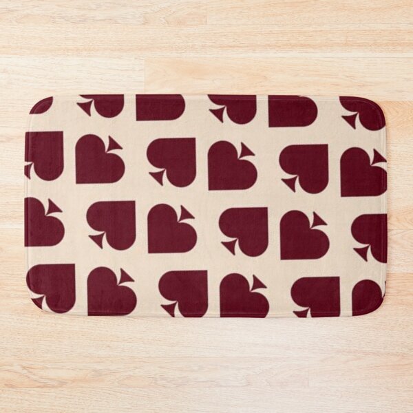 Item preview, Red and White Spades Pattern designed and sold by ZedColors.