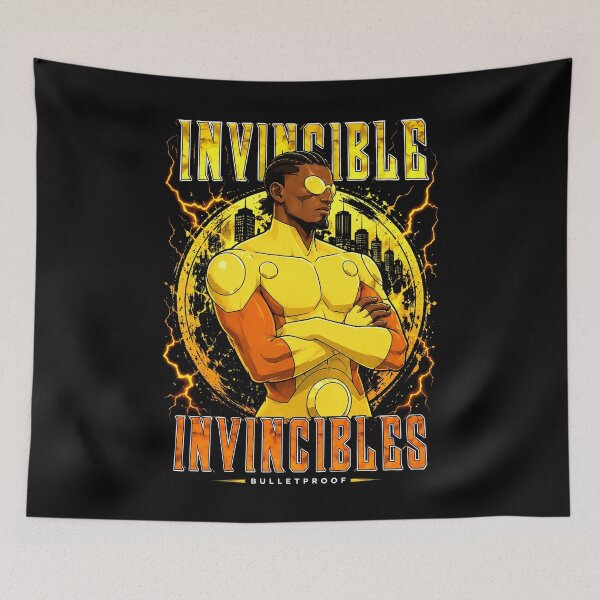 Item preview, invincible bulletproof designed and sold by superhetero.
