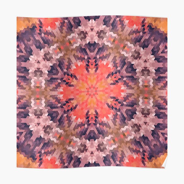 Geometric pattern 16 Poster