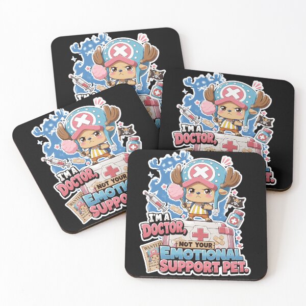 Item preview, Little pirate reindeer doctor - kawaii designed and sold by Panda LuL Art.