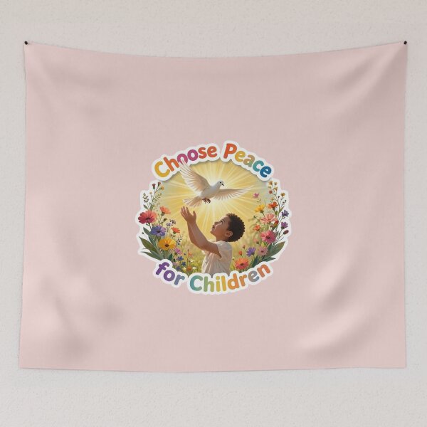 Item preview, Children for world peace designed and sold by GoGreenlove.