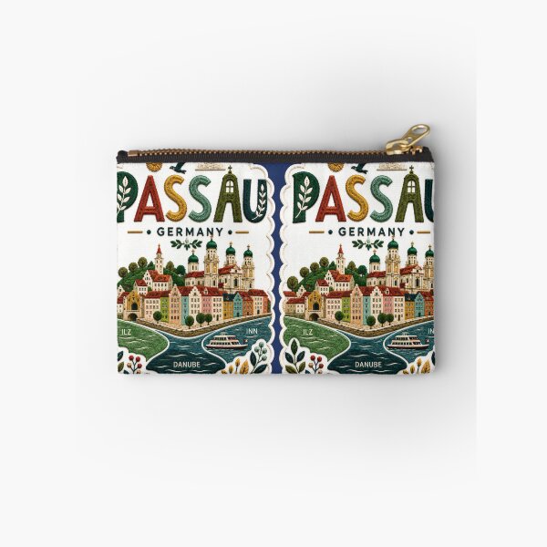 Item preview, Passau Germany Danube River Travel Souvenir designed and sold by Witsprings.
