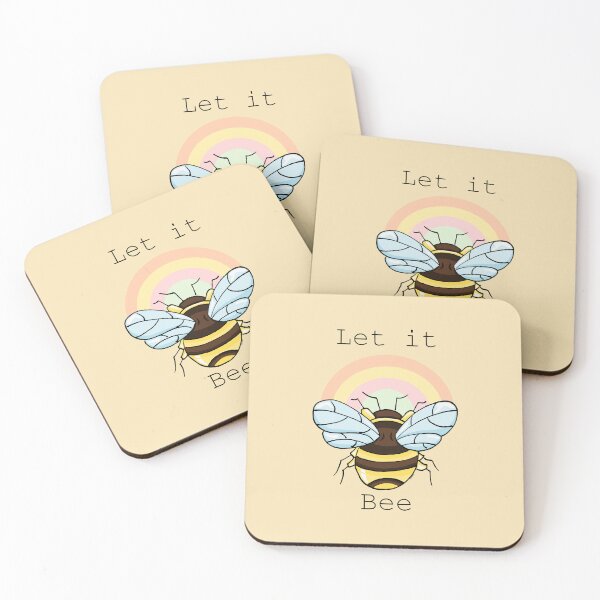 Item preview, Let It Bee | Positive Bee Art designed and sold by ThaisMelo.