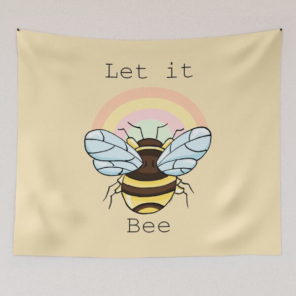 Item preview, Let It Bee | Positive Bee Art designed and sold by ThaisMelo.