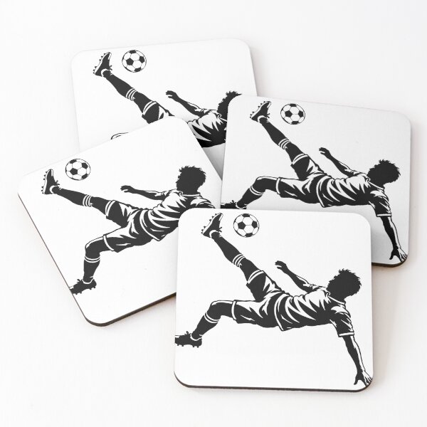Item preview, Bicycle Kick Soccer Silhouette | Football Action Design designed and sold by Xthes.