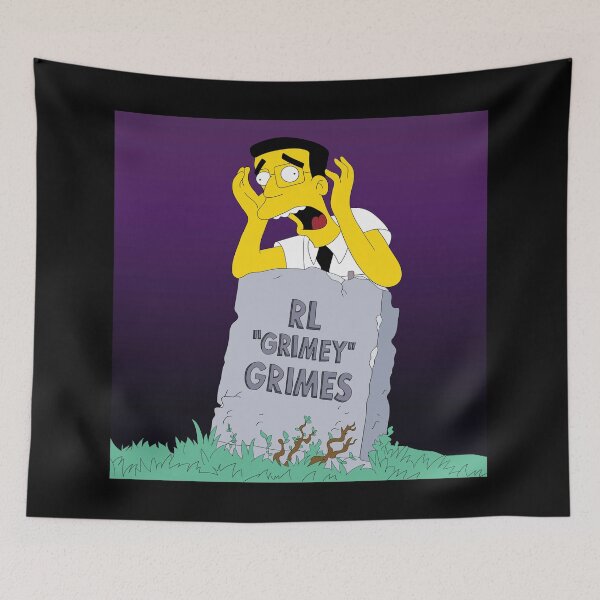 Item preview, RL "Grimey" Grimes - Purple Sky Background designed and sold by georgeinthelife.