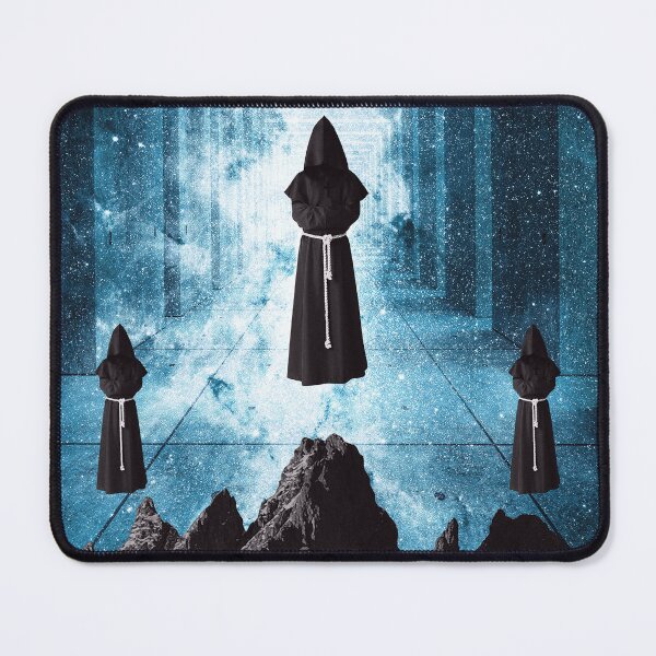 Item preview, Cosmic surreal art with mystical figures designed and sold by danielrospad.