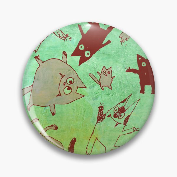 Item preview, levitating kitties designed and sold by Marianna Tankelevich.