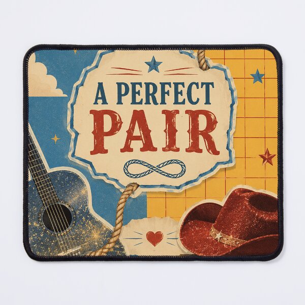 Item preview, Cowgirl Dreams & Toybox Skies Vintage Poster designed and sold by TT Design & Creative Studio.
